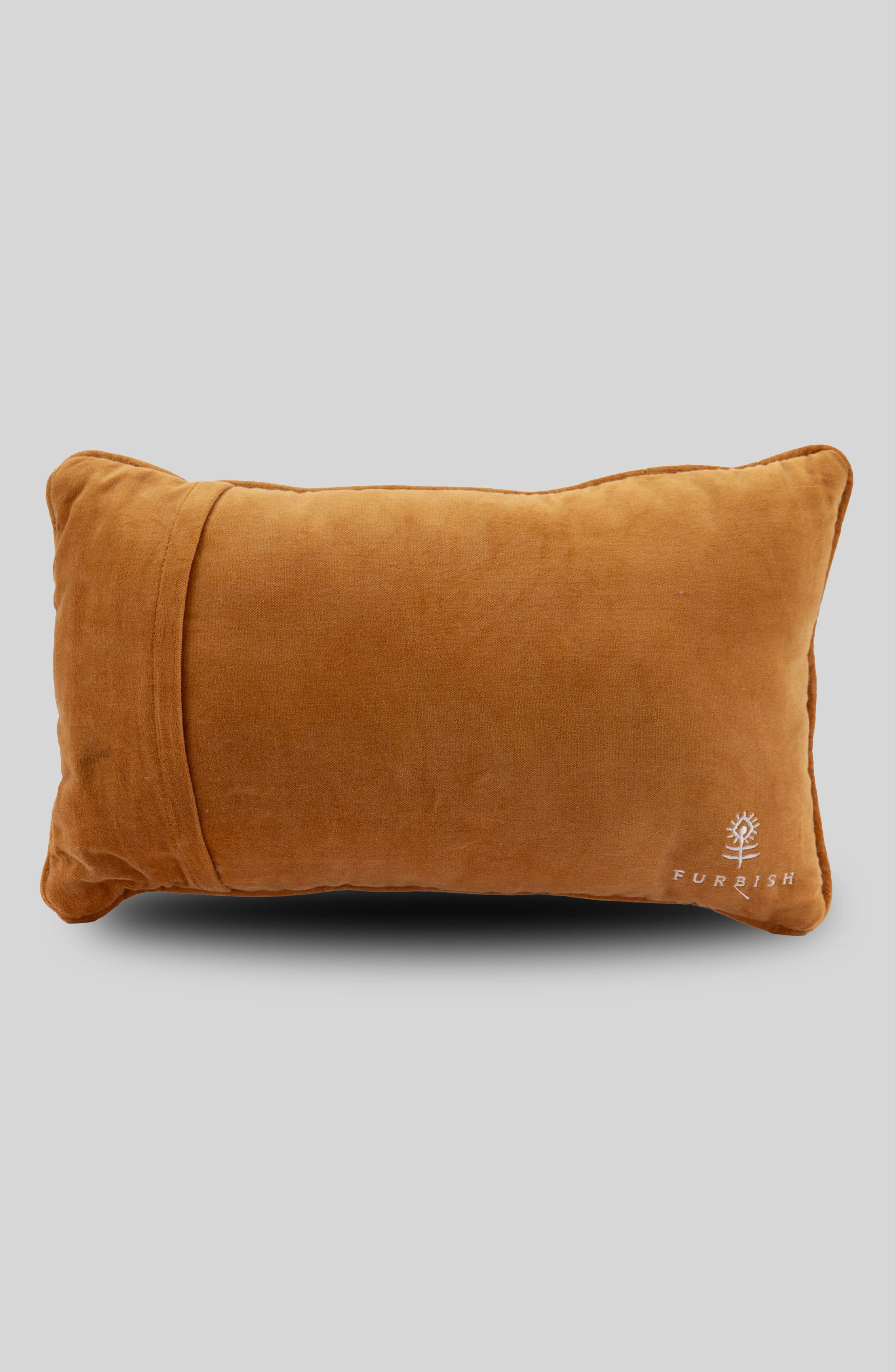Furbish Studio Bathroom Etiquette Needlepoint Pillow - Thumbnail 2