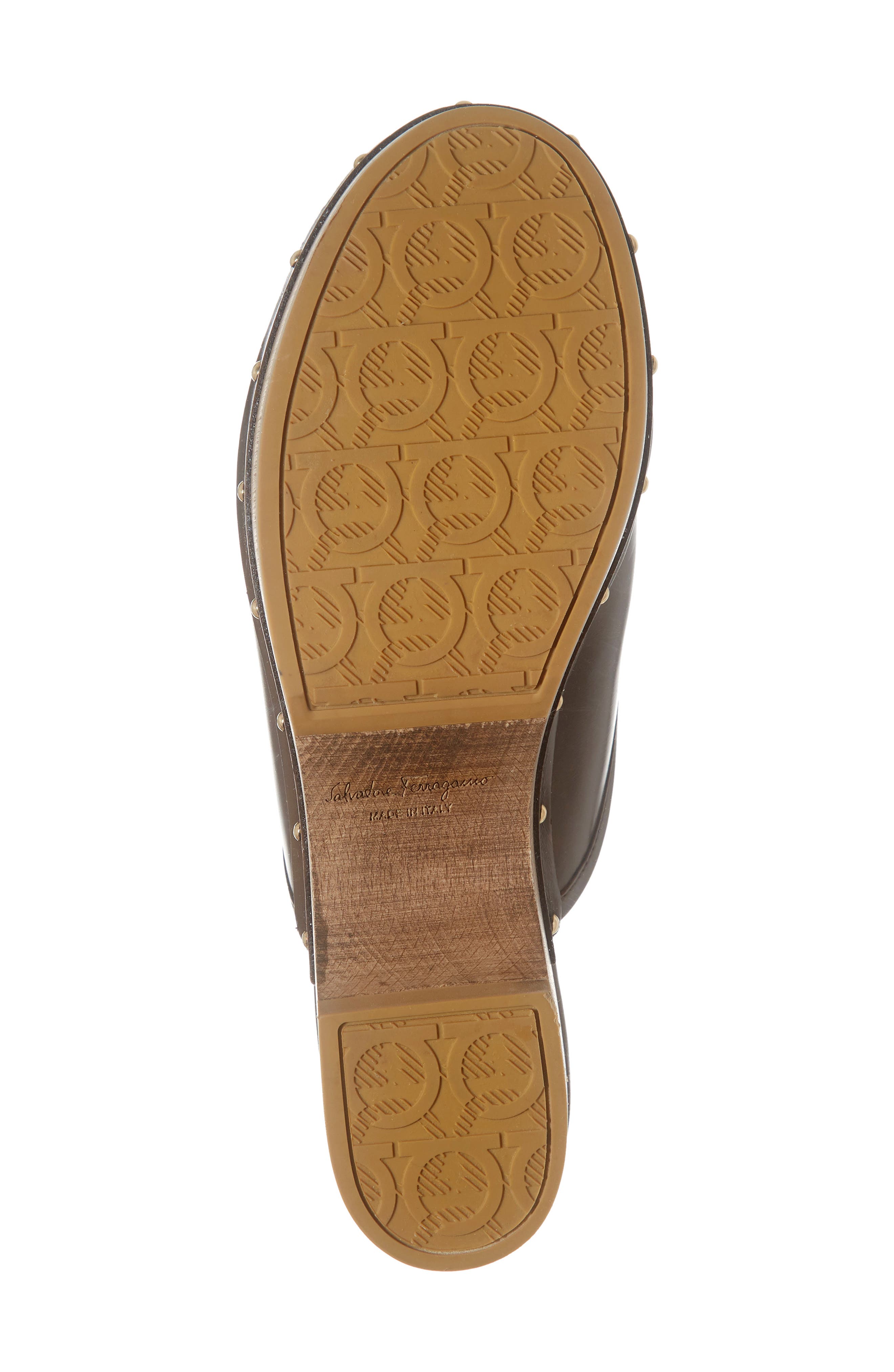 FERRAGAMO Salvatore Ferragamo Cleome Double Gancio Platform Clog, Alternate, color, 