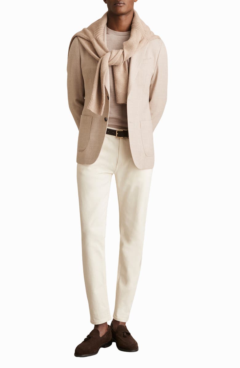 Reiss Picton Slim Fit Jeans, Alternate, color, White