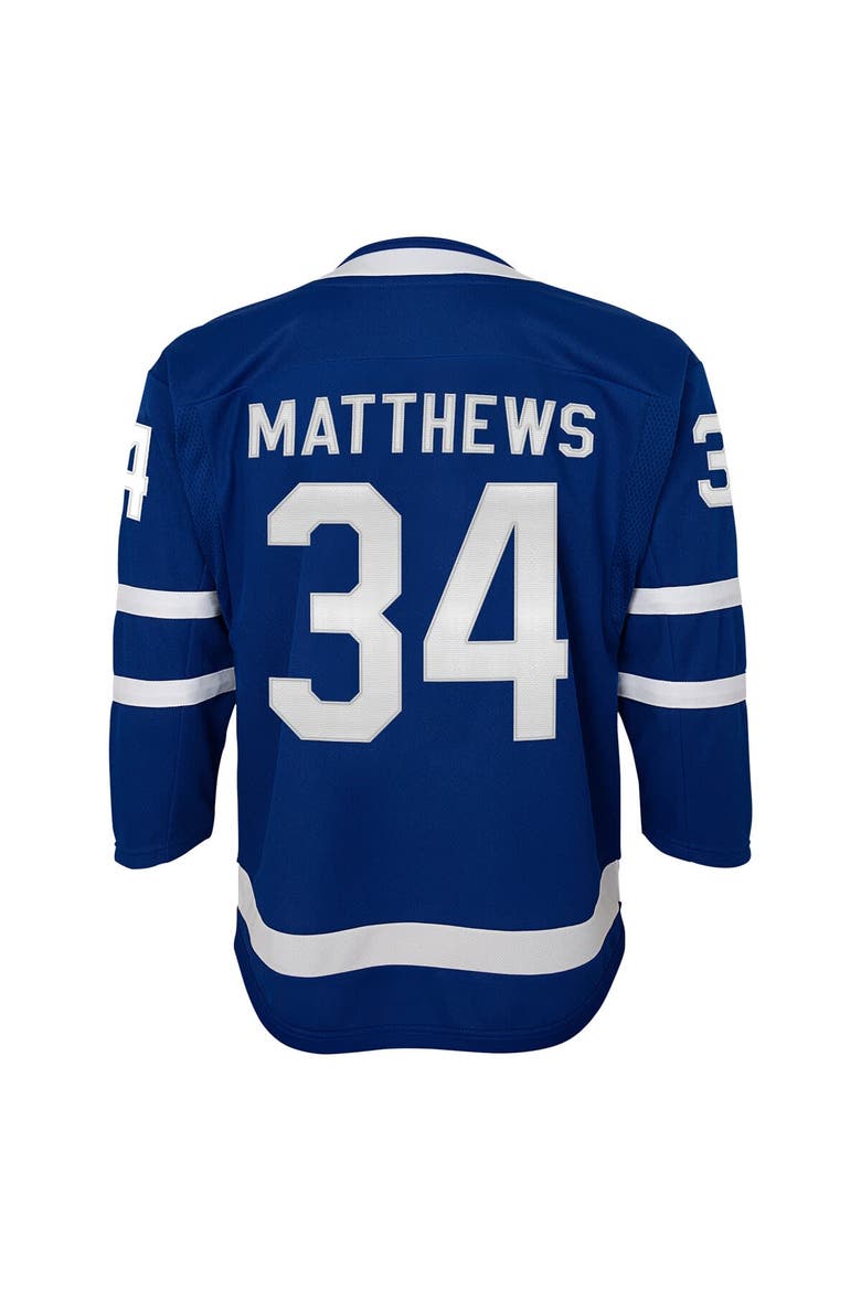 Youth Auston Matthews Blue Toronto Maple Leafs Home Premier Player Jersey, Alternate, color, Blue