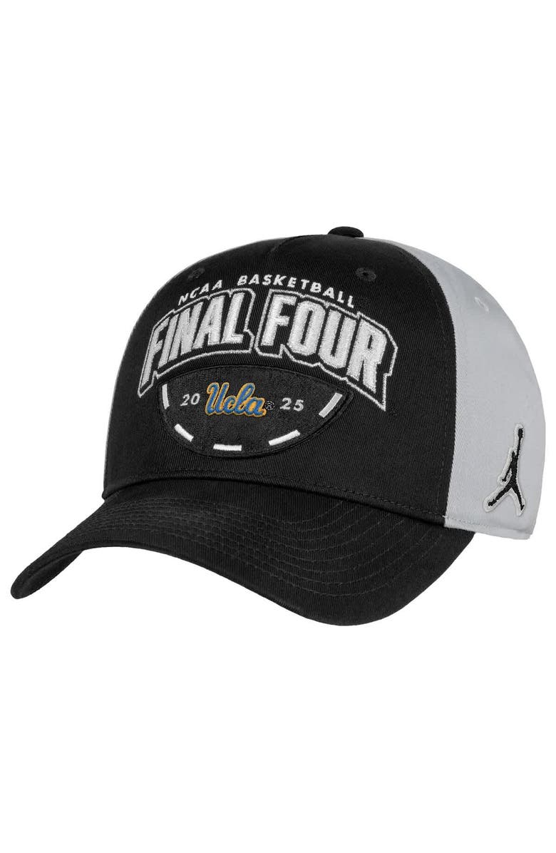 Jordan Brand Men's Jordan Brand Black UCLA Bruins 2025 NCAA Women's Basketball Tournament March Madness Final Four Regional Champions Locker Room Adjustable Hat, Alternate, color,