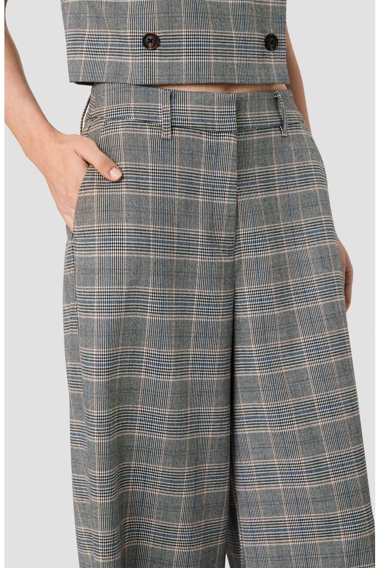 Matteo Plaid Wide Leg Trousers, Alternate, color, MATTEO PLAID SUITING