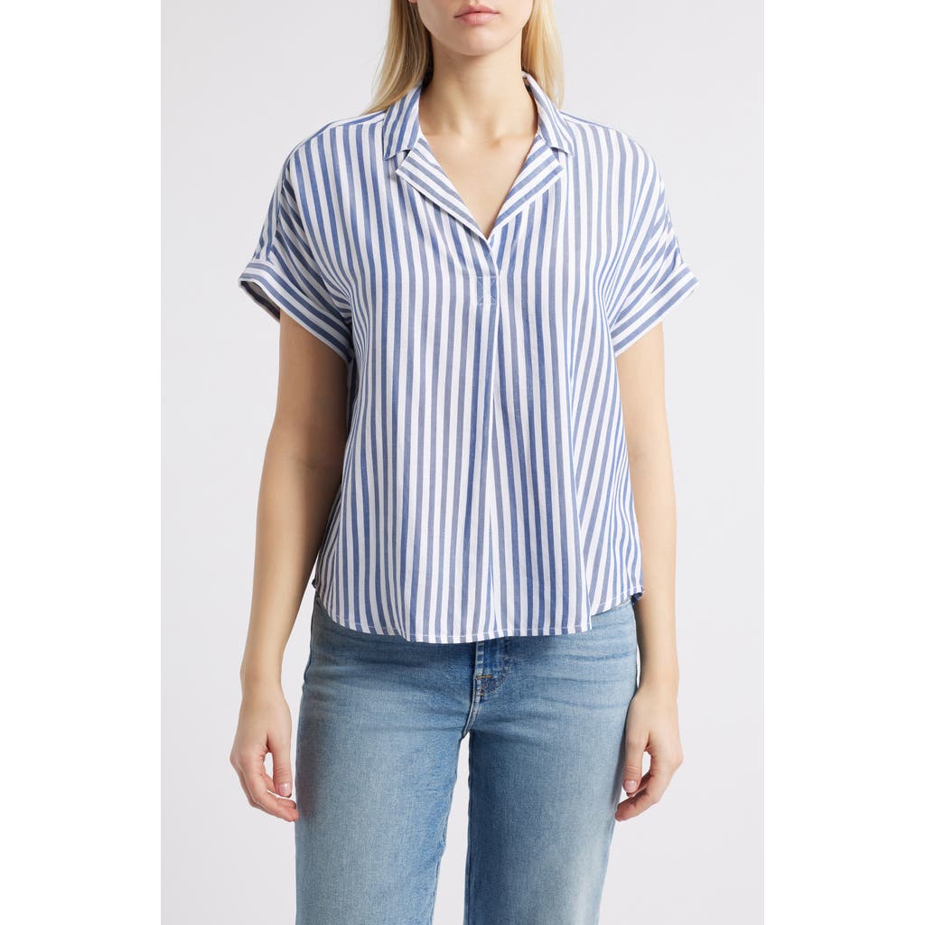 BEACHLUNCHLOUNGE BEACHLUNCHLOUNGE DENISE STRIPE SHIRT