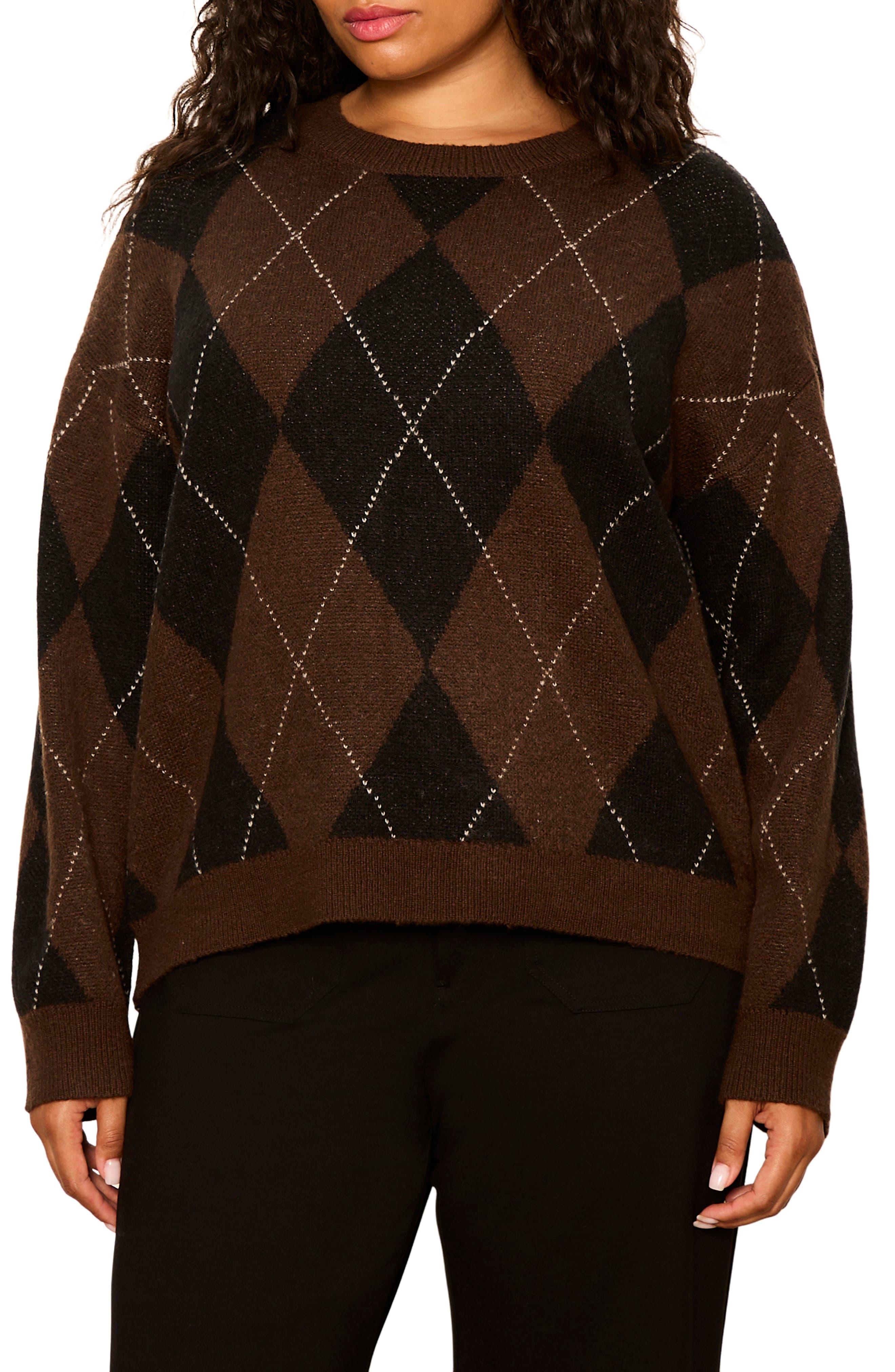 ESPRESSO BROWN ARGYLE