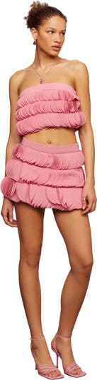 Jazzlyn Applique Fringe Skirt