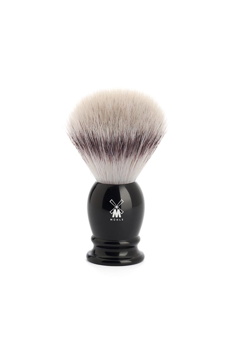 Classic Medium Black Silvertip Fiber Shaving Brush, Main, color, Black