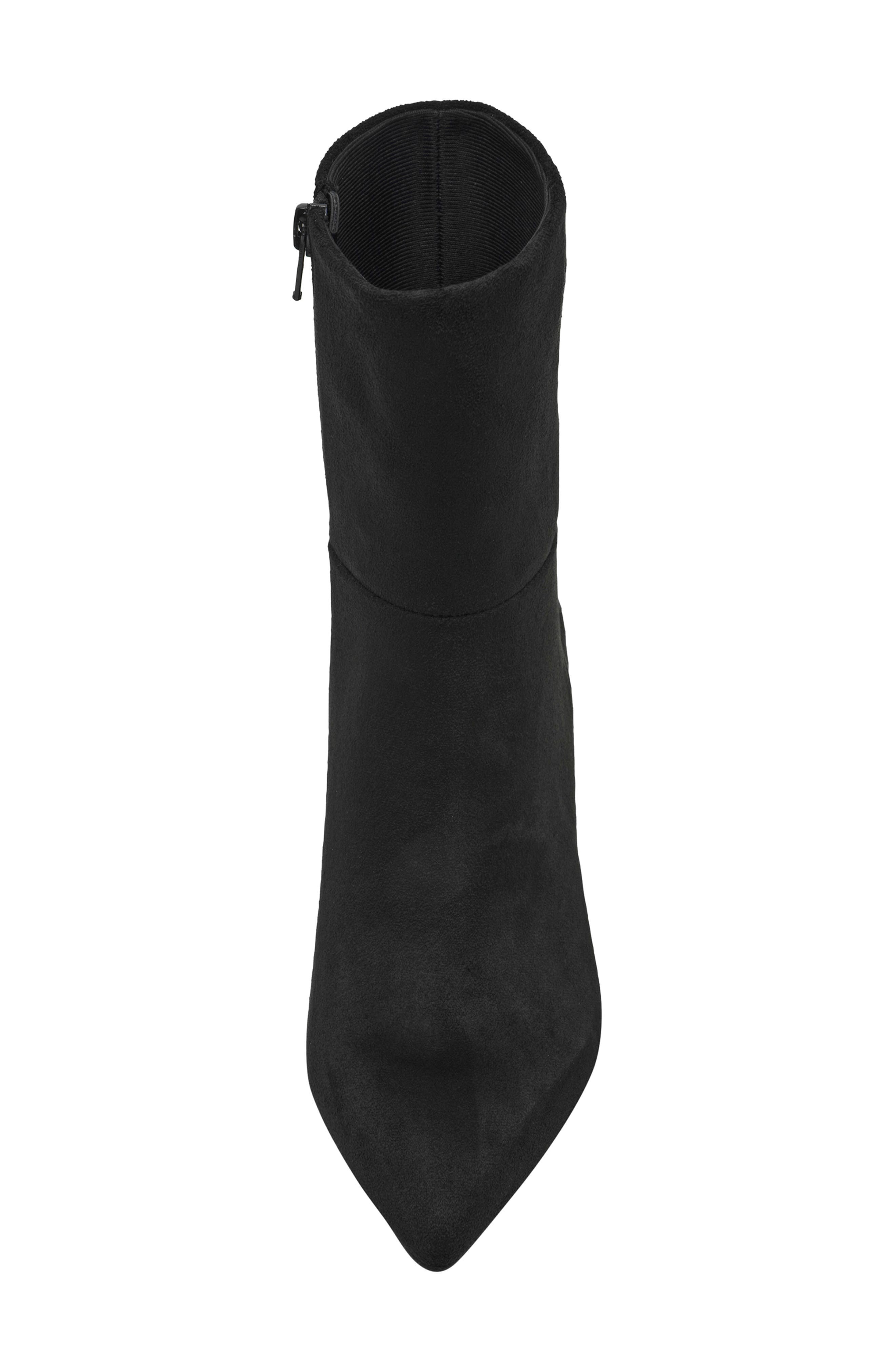 DV by Dolce Vita Gradie Kitten Heel Boot, Alternate, color, Black Faux Suede