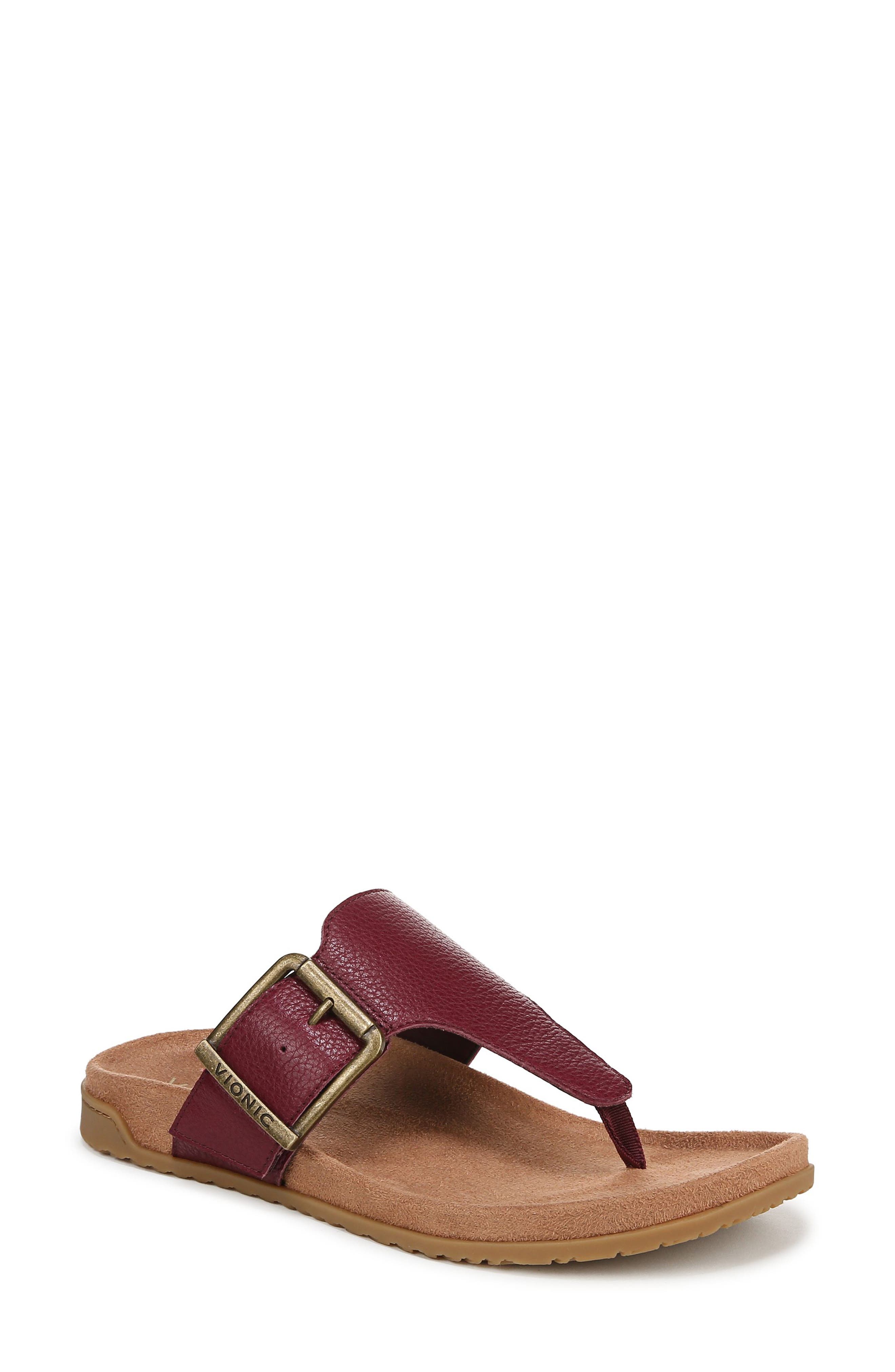 Emma Flip Flop, Main, color, CHERRY JUBILEE