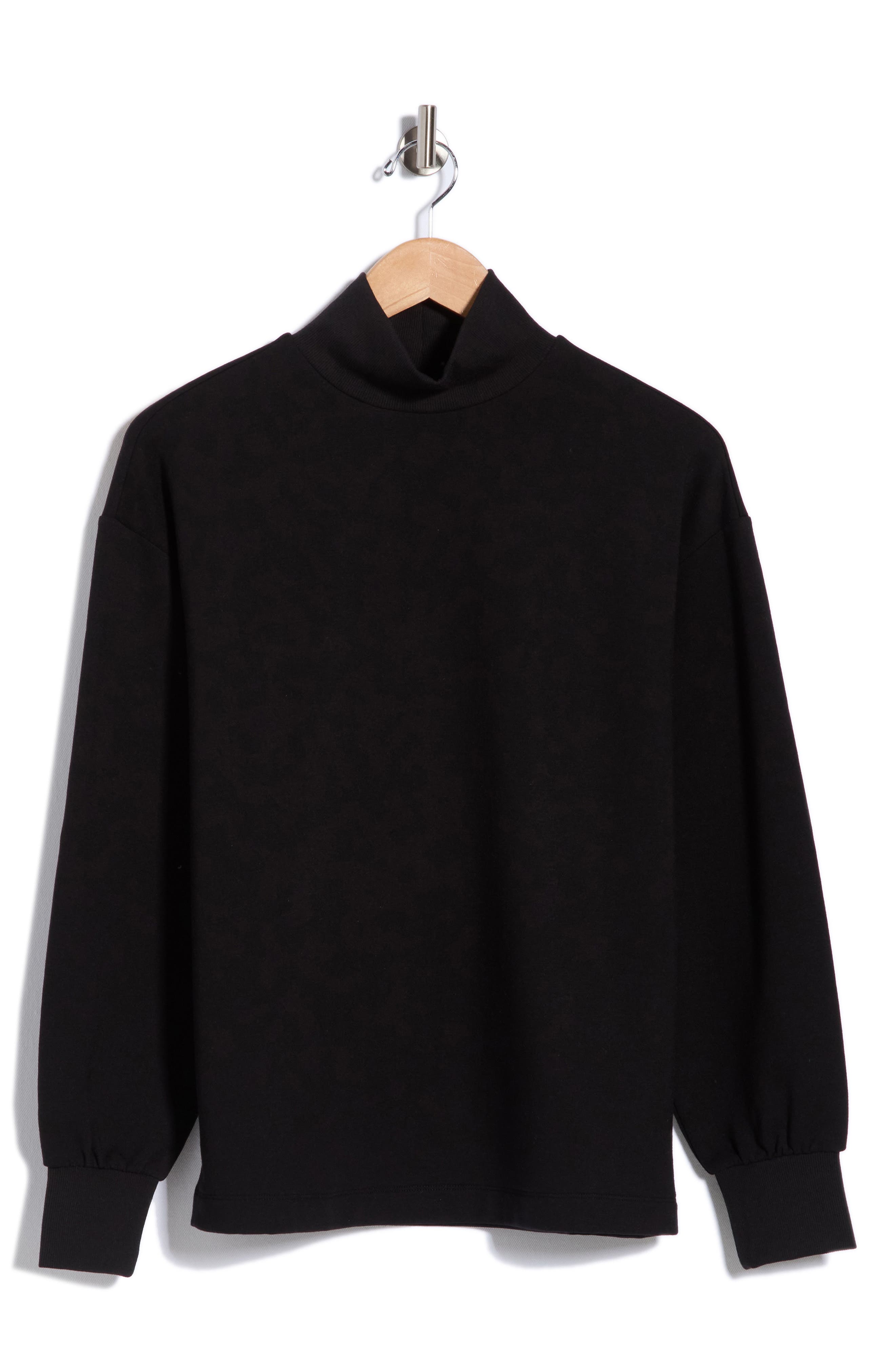 ホルミーシーツ Z by Zella Cozy Whisper Mock Neck Tunic (Women) | Nordstromrack