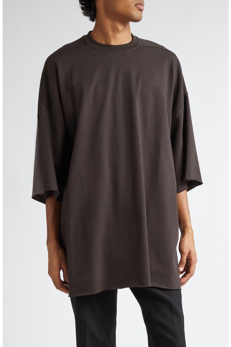 Tommy Oversize Cotton T-Shirt, Main, color, DARK DUST
