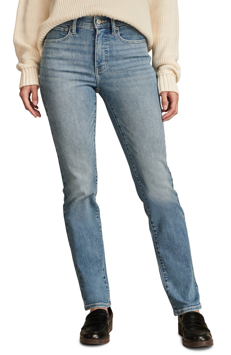 Lucky Brand Zoe Straight Leg Jeans, Main, color, Stardom