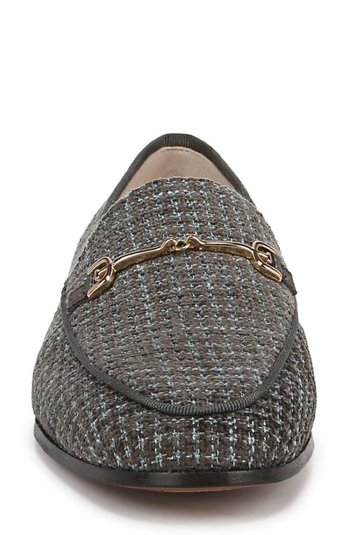 Sam Edelman Loraine Bit Loafer Olive Multi Fabric In Olive Multi