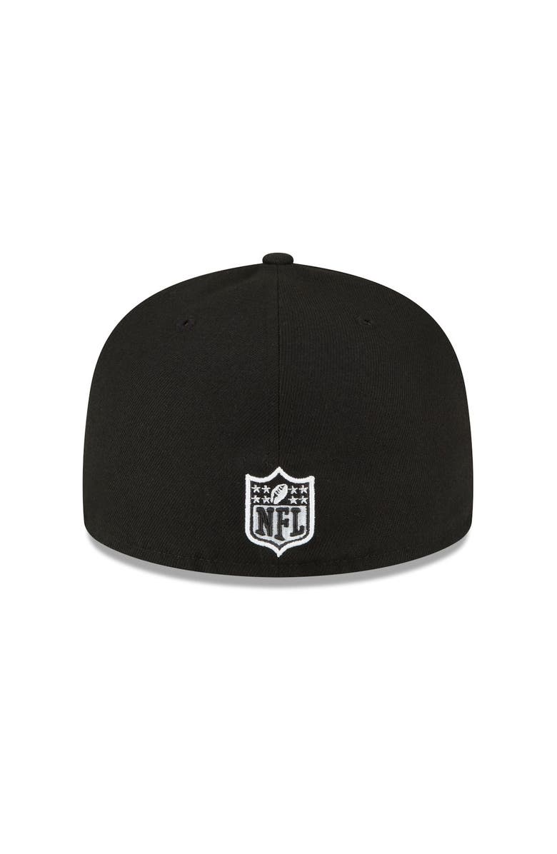 New Era Men's New Era Black New England Patriots Super Bowl XXXVI Side Patch 59FIFTY Fitted Hat, Alternate, color, 