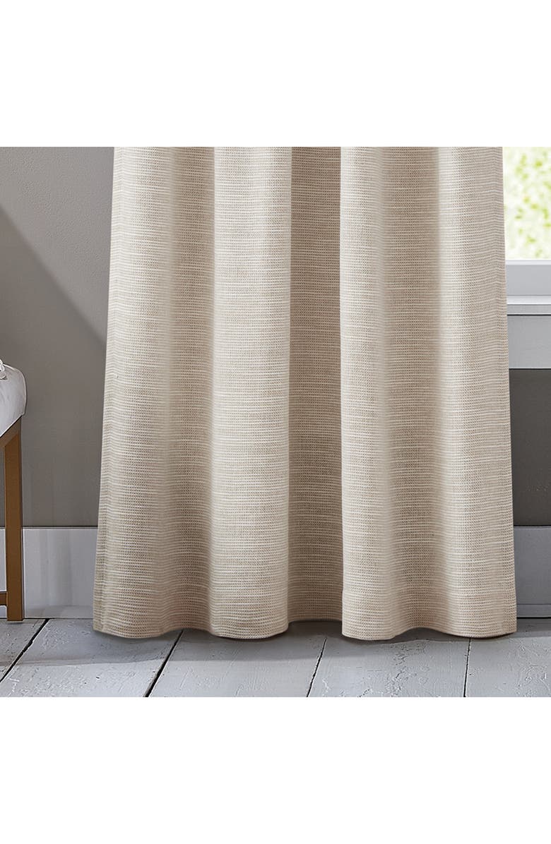 DKNY Bennett Set of 2 Blackout Curtain Panels, Alternate, color, Linen