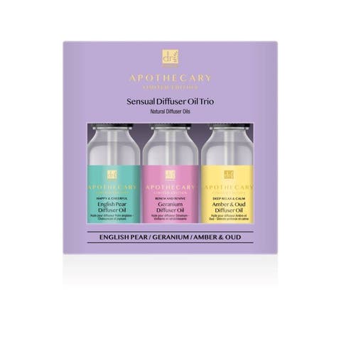 Sensual Diffuser Oil Trio for Anti-Aging, Brightening