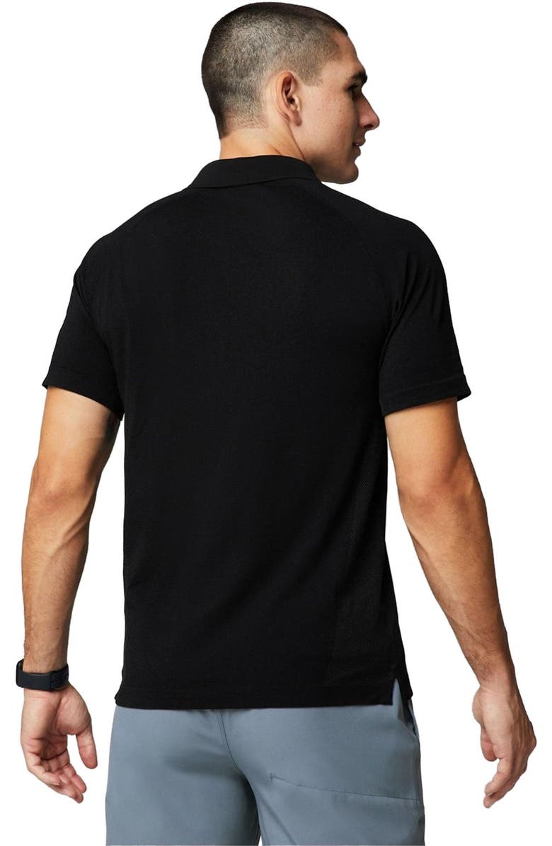 Fabletics Men's The Training Day Polo, Alternate, color, Black