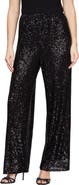 Alex Evenings Sequin Straight Leg Pants