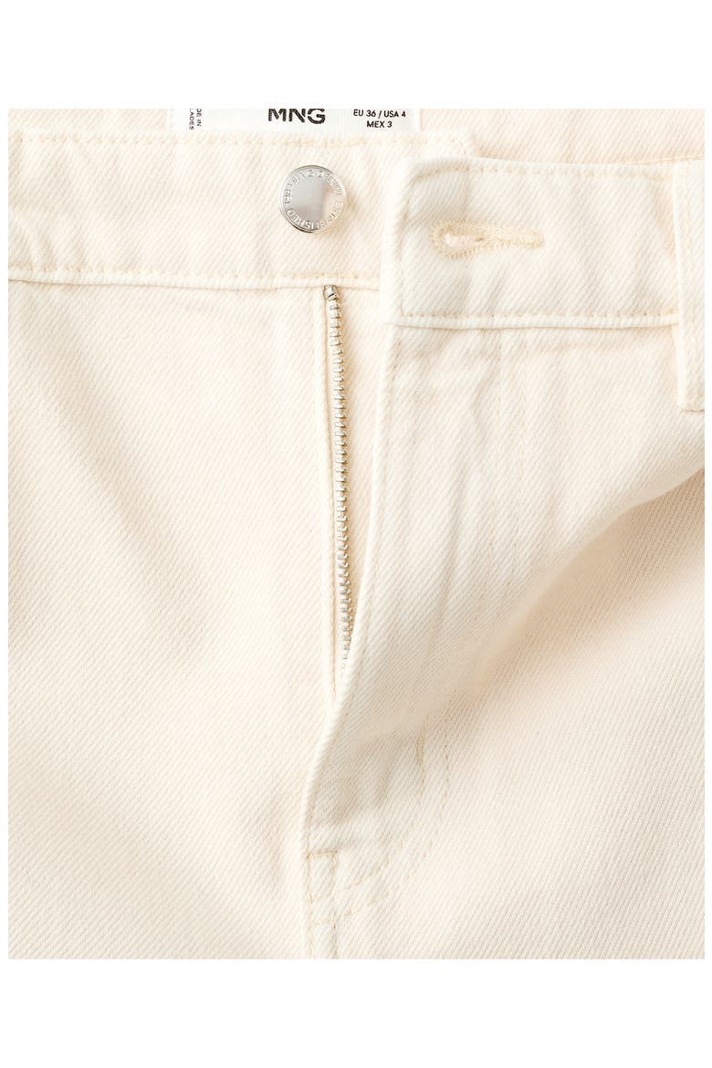 Wide Leg Jeans, Alternate, color, OFF WHITE