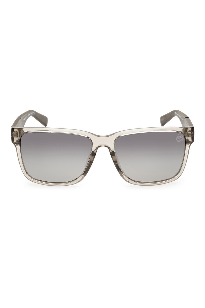 59mm Sunglasses, Main, color, LIGHT BROWN / SMOKE