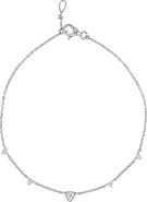 Bony Levy 18K White Gold Diamond Station Bracelet