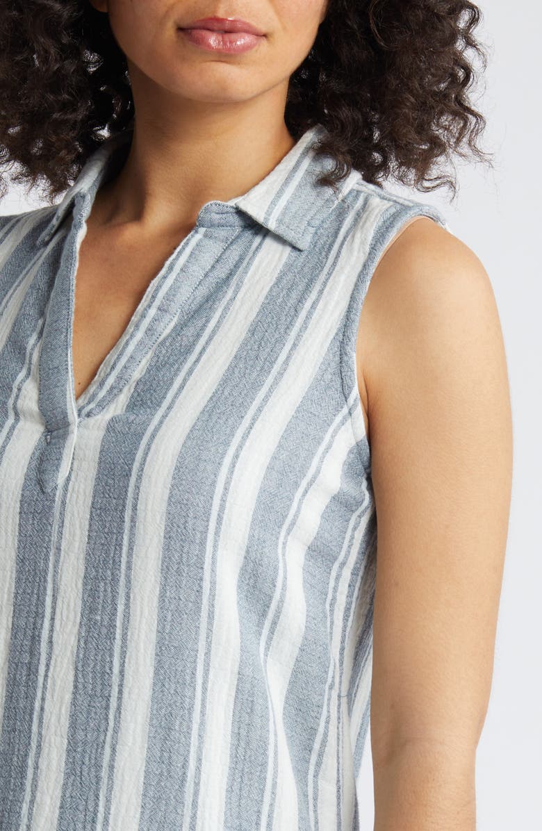 beachlunchlounge Shelayne Stripe Shift Dress, Alternate, color,