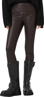AllSaints Cora Leather Leggings