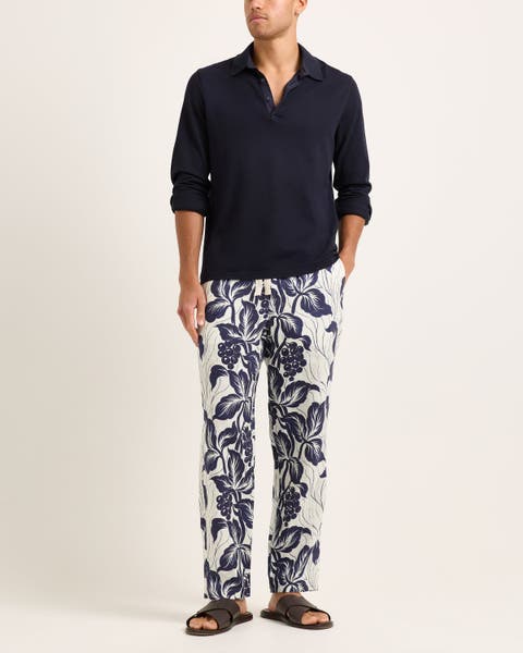 Alex Linen Relaxed-Fit Trousers
