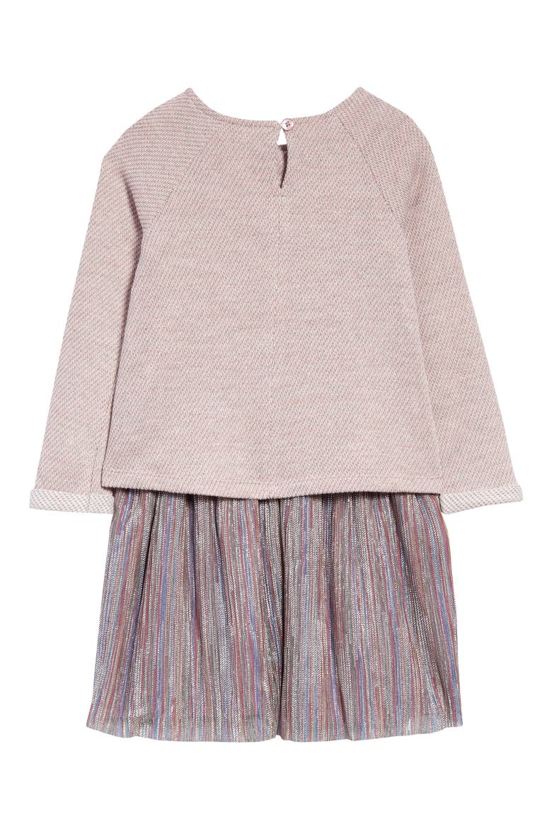 Kids' Pullover & Dress Set, Alternate, color, MAUVE