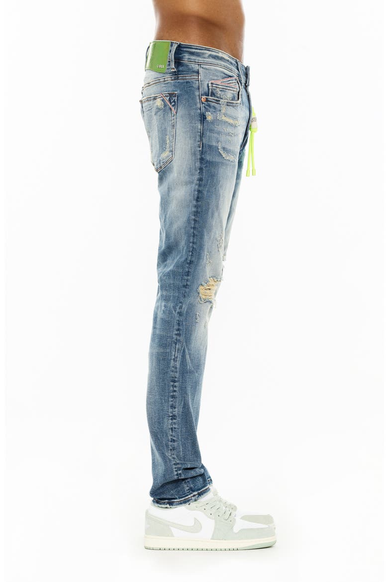 Rocker Slim Fit Straight Leg Jeans, Alternate, color, EMORY