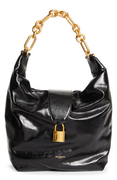 Sync Leather Hobo Bag