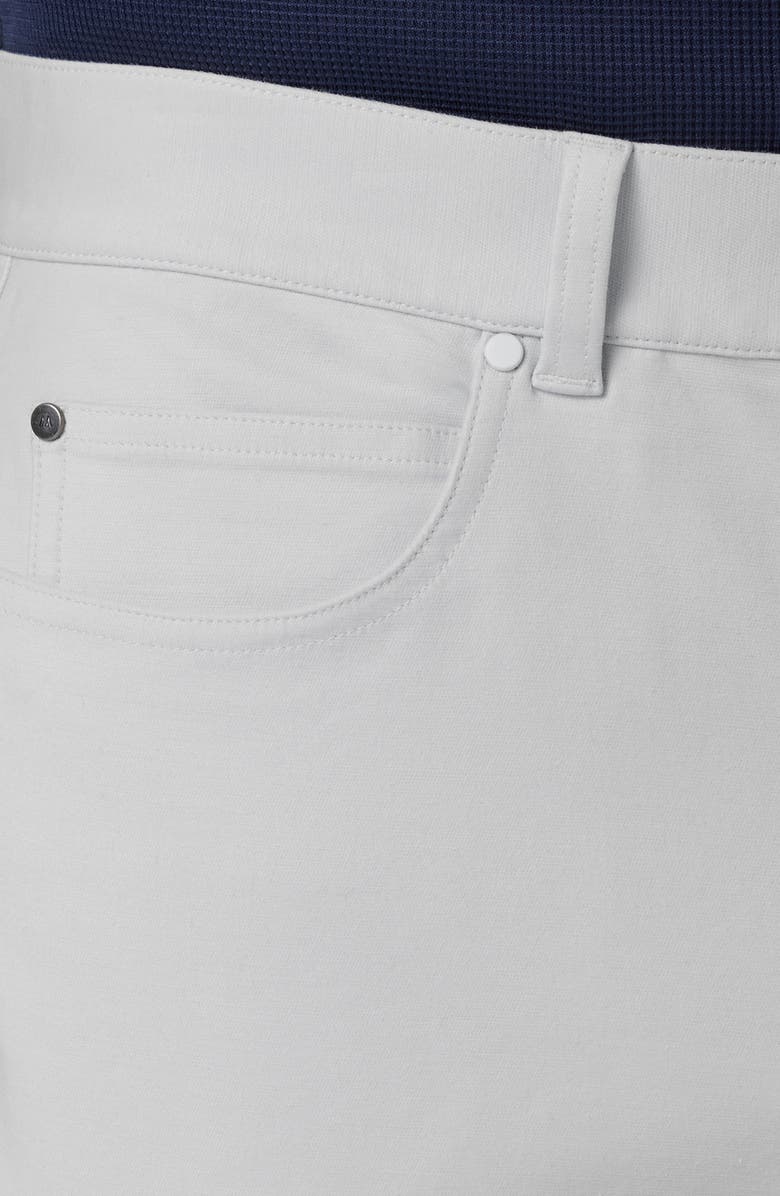 Mizzen+Main Mayfield Slim Fit Five-Pocket Twill Pants, Alternate, color, Aluminum
