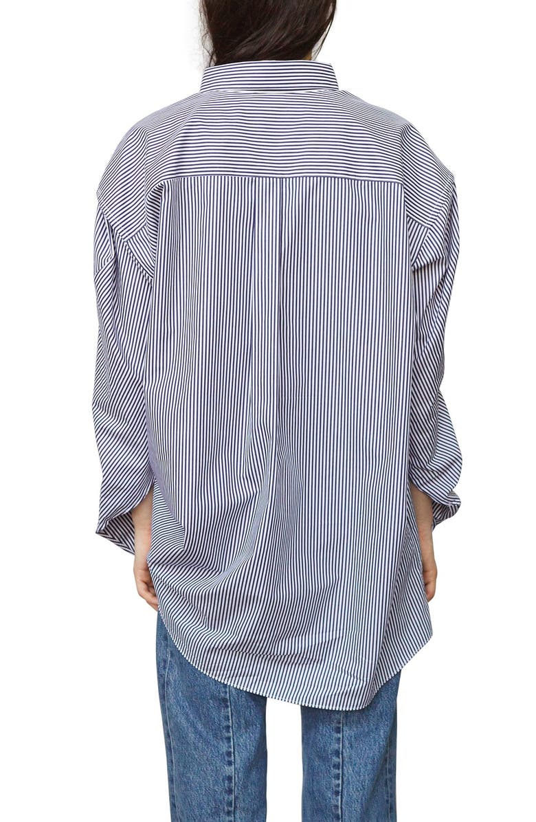 VETEMENTS Stripe Cotton Shirt, Alternate, color,