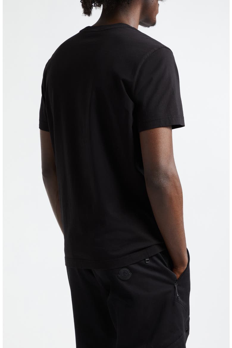Logo Graphic T-Shirt, Alternate, color, BLACK