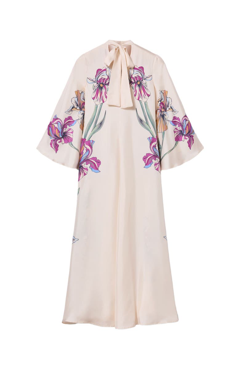 La DoubleJ Magnifico Dress Iris Placée Ivory, Alternate, color, 