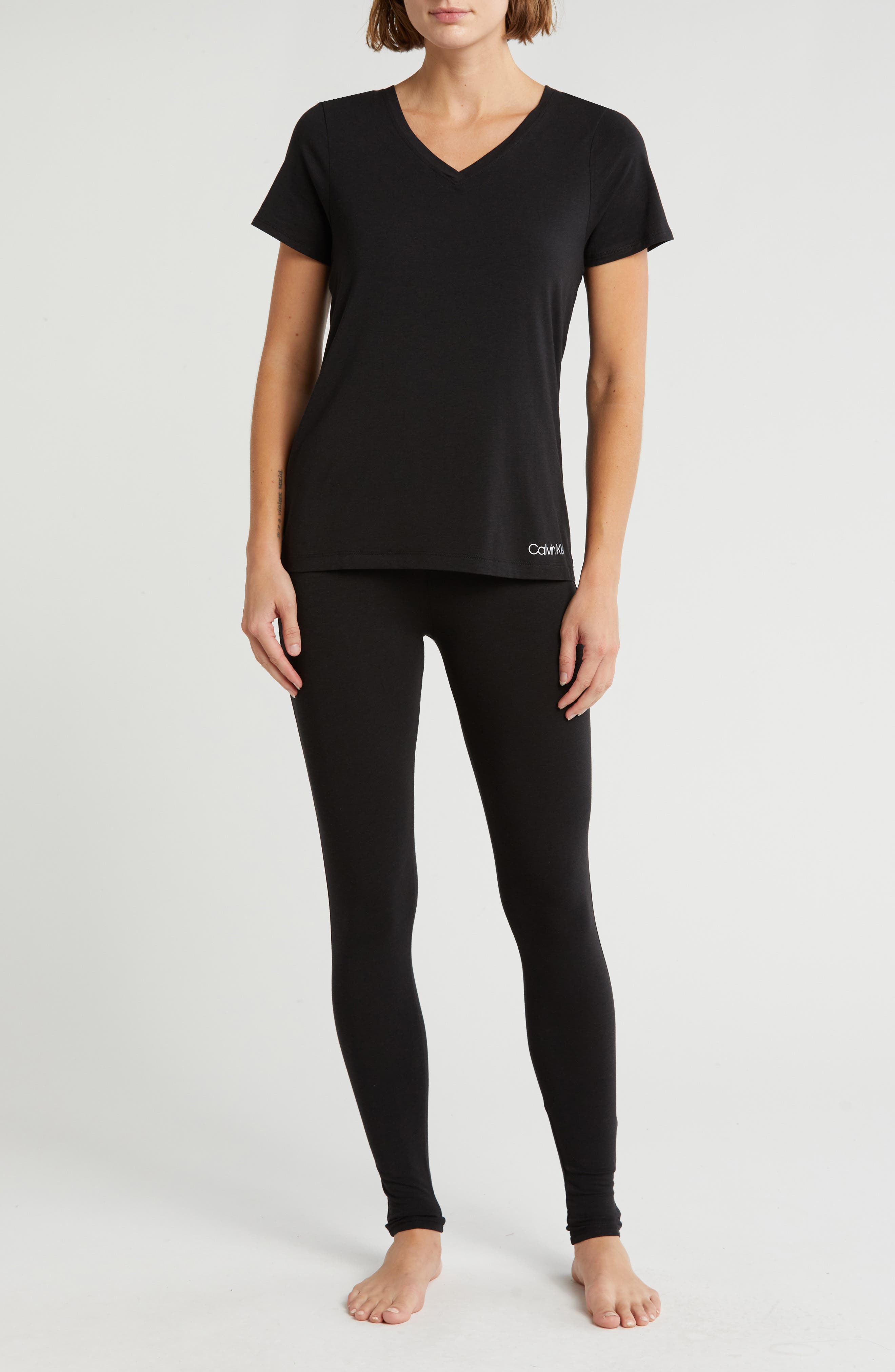 Calvin Klein Comfort Sleep T-Shirt &amp; Leggings Set