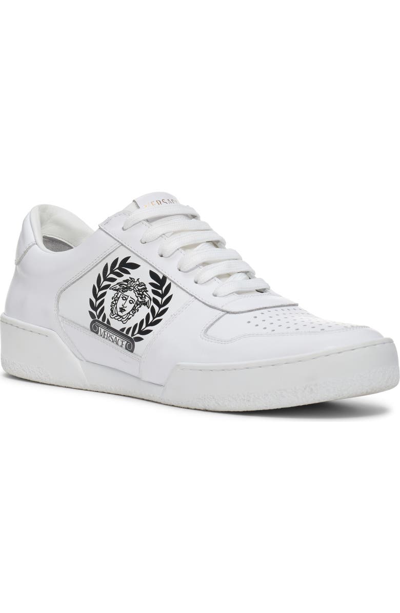 Versace Logo Sneaker, Main, color,