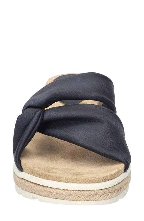 EASY STREET EASY STREET JA KNOTTED SLIDE SANDAL 