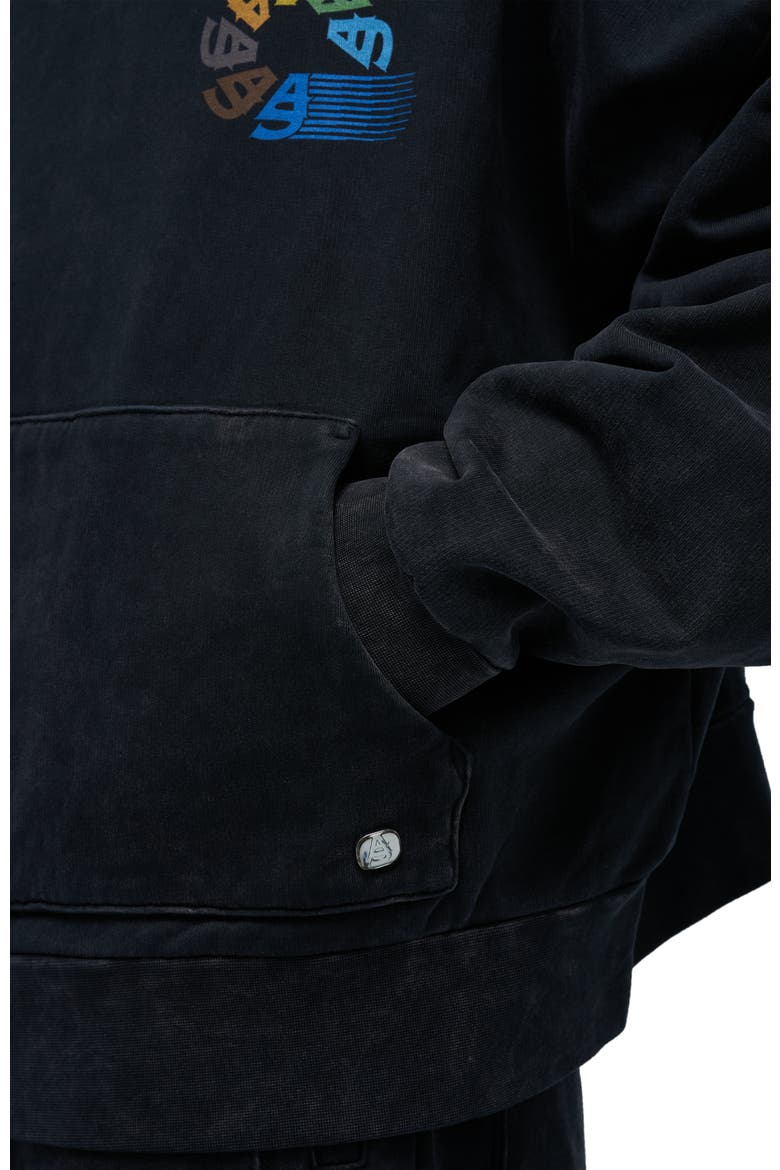 UNITED HOOD, Alternate, color, BLACK