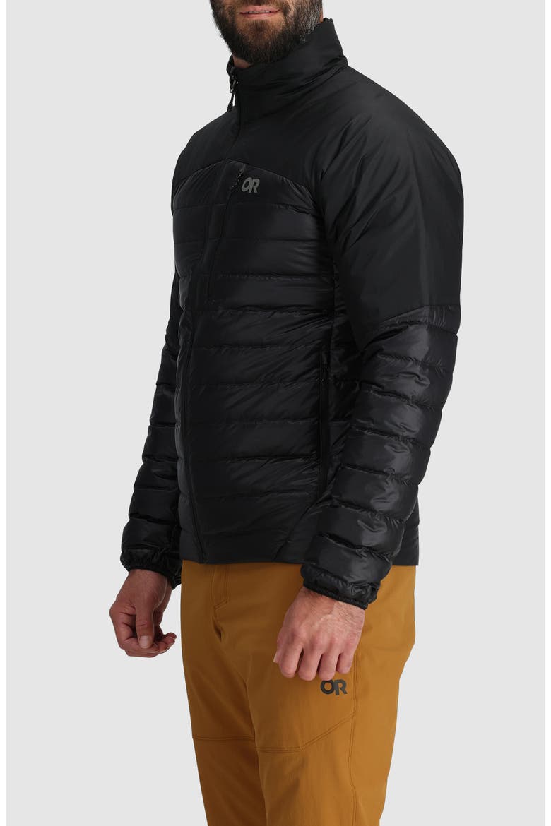 Helium 800 Fill Power Down Jacket, Alternate, color, BLACK