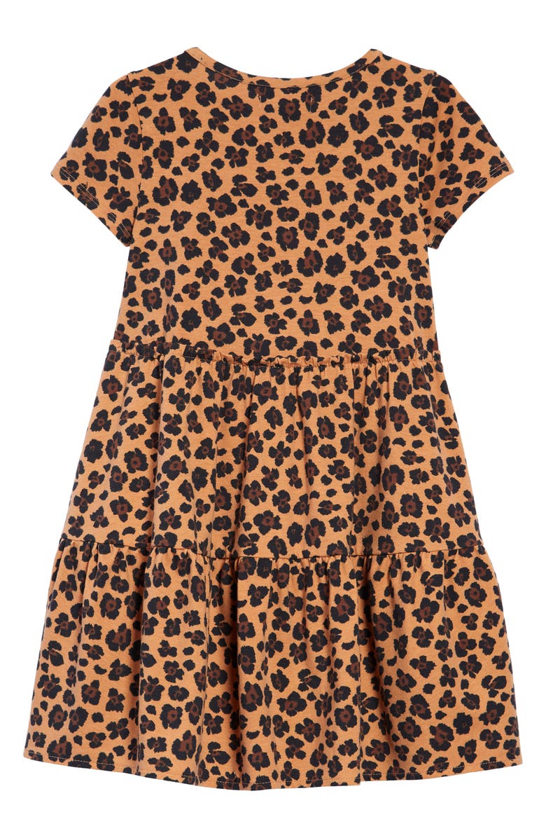 Tucker + Tate Kids' Tiered Print Dress, Alternate, color, 