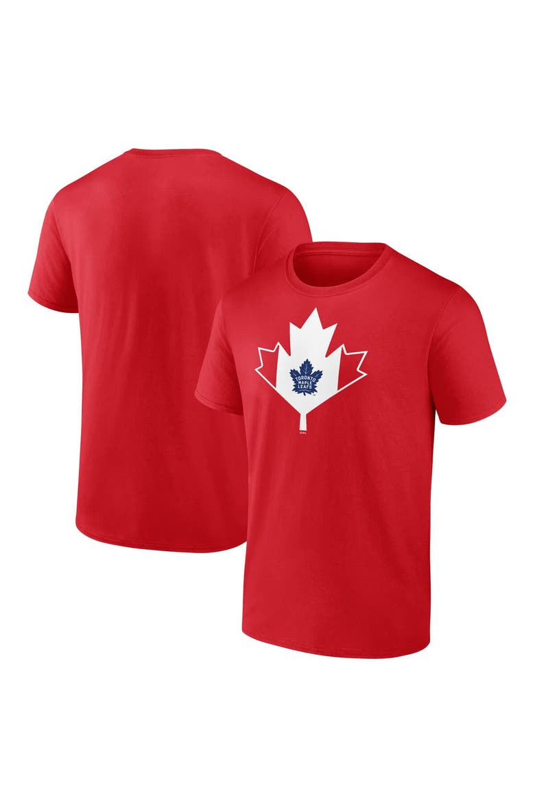Men's  Red Toronto Maple Leafs Canada Day T-Shirt, Main, color, Red