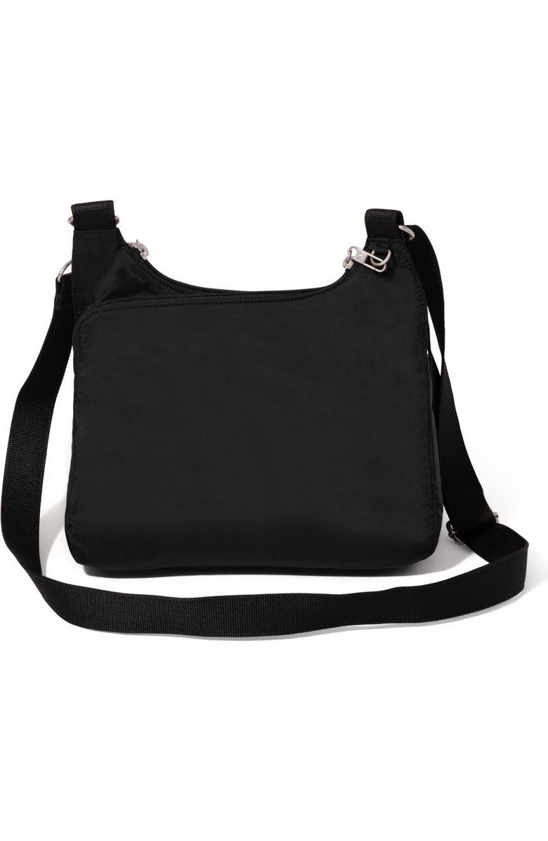 BAGGALLINI Securtex Anti-Theft Crossover Crossbody, Alternate, color, Black