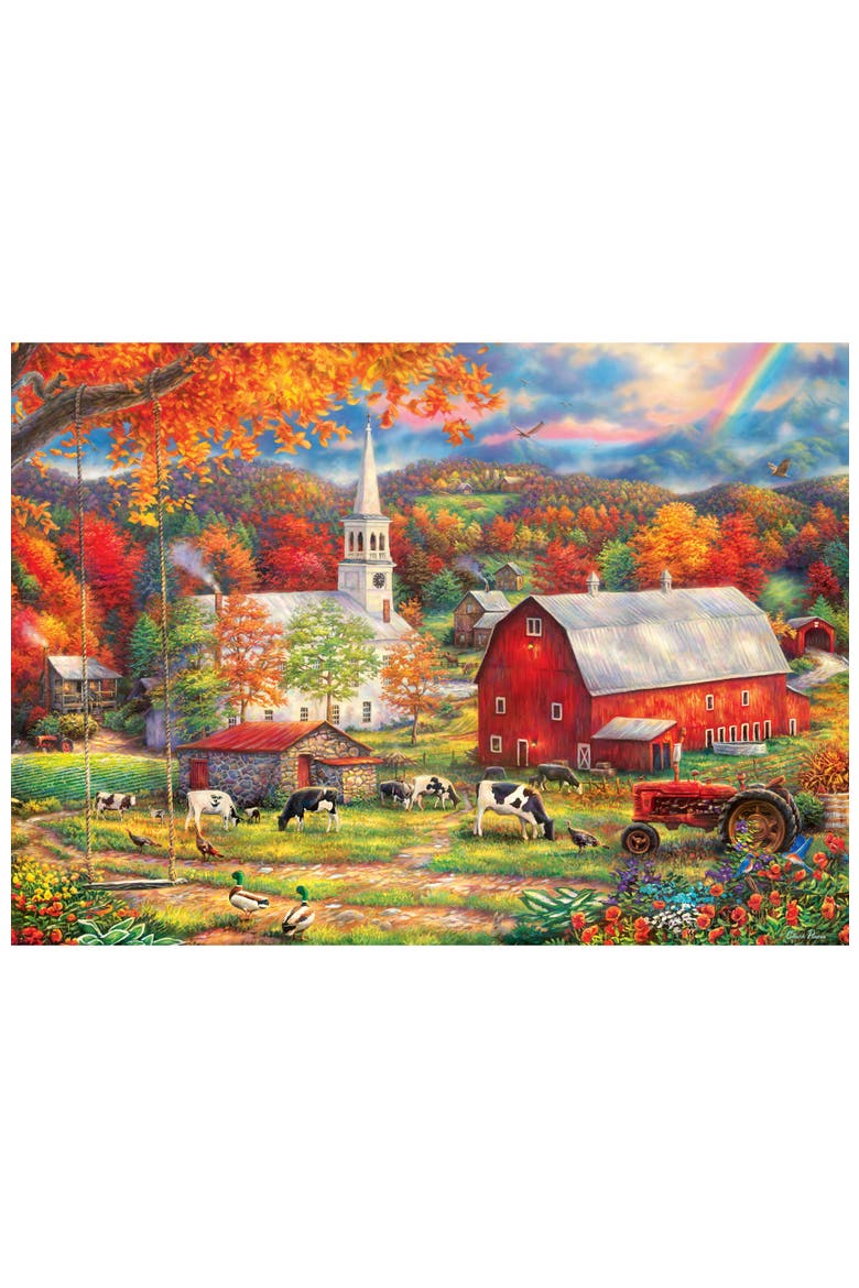 Country Blessings 1000 Piece Puzzle, Alternate, color, Multicolor