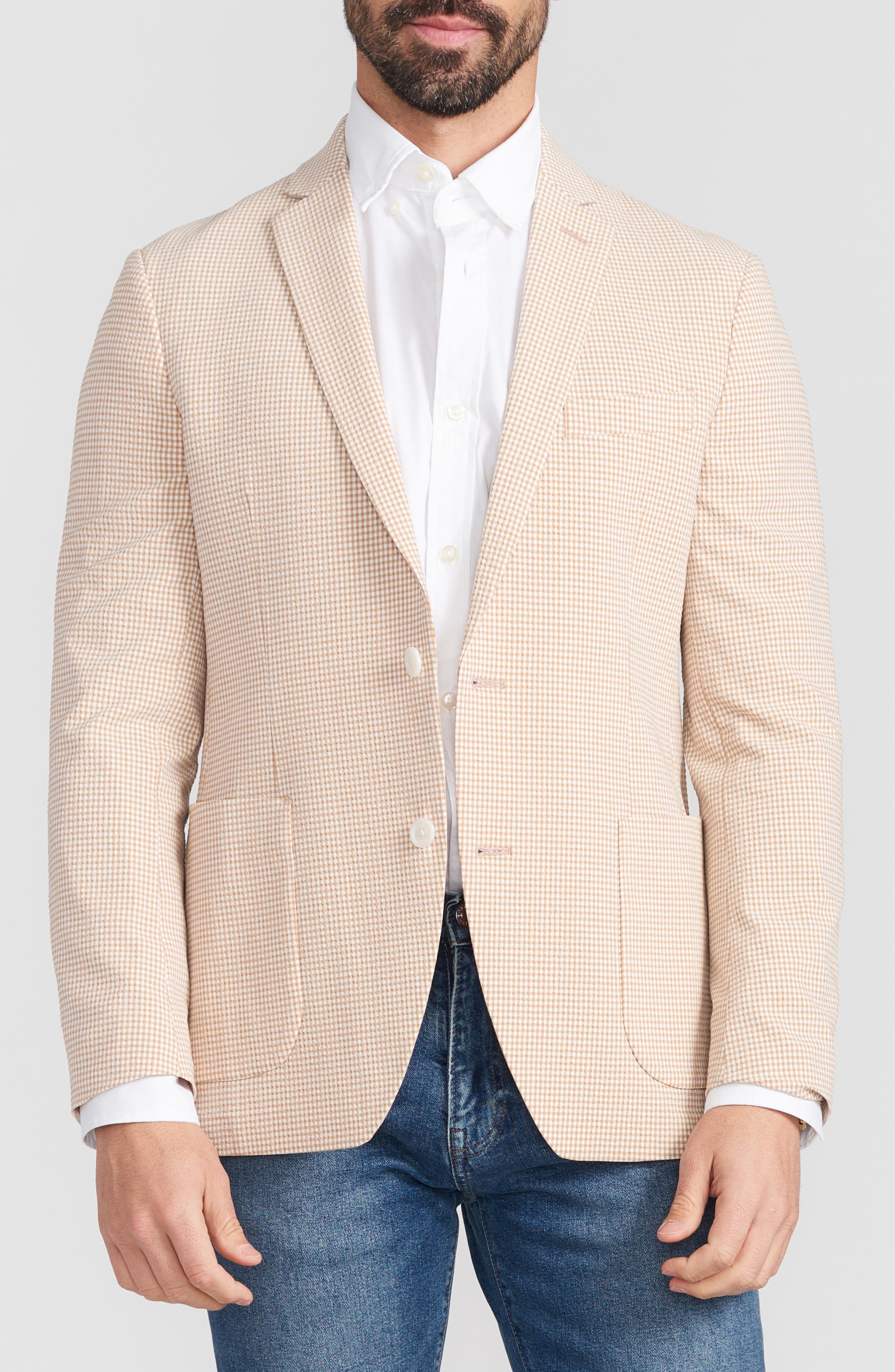 SAVILE ROW CO Check Seersucker Sport Coat