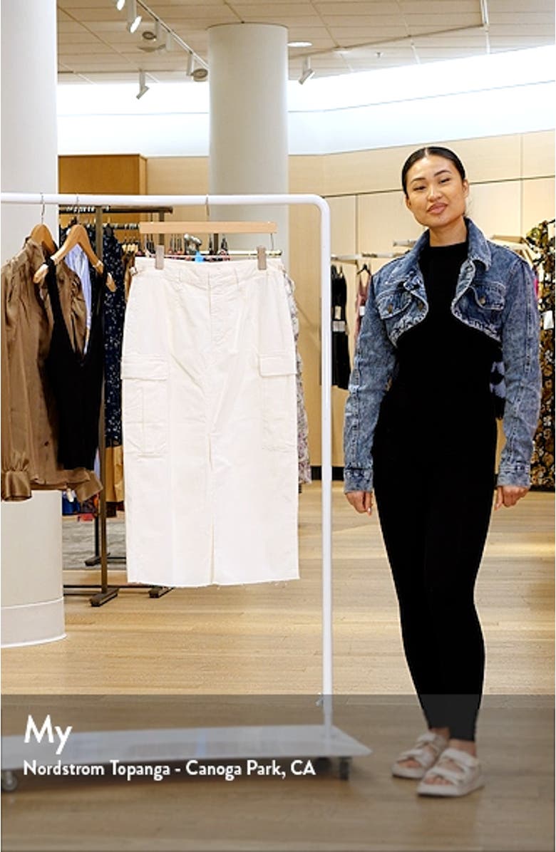 Cargo Midi Skirt, sales video thumbnail