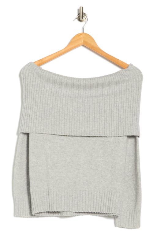 Abound Off The Shoulder Sweater In Gray
