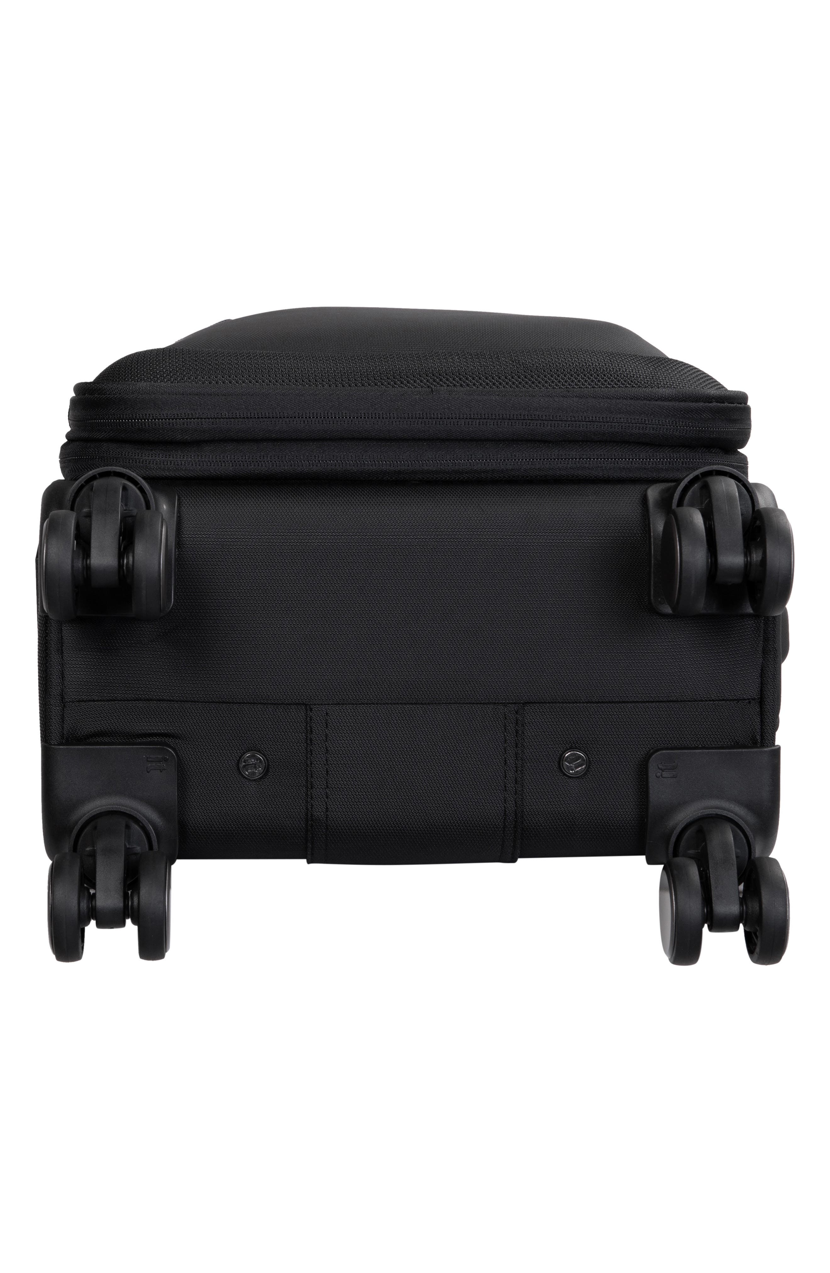 IT LUGGAGE Teleported 21-Inch Expandable Spinner Suitcase, Alternate, color, Black