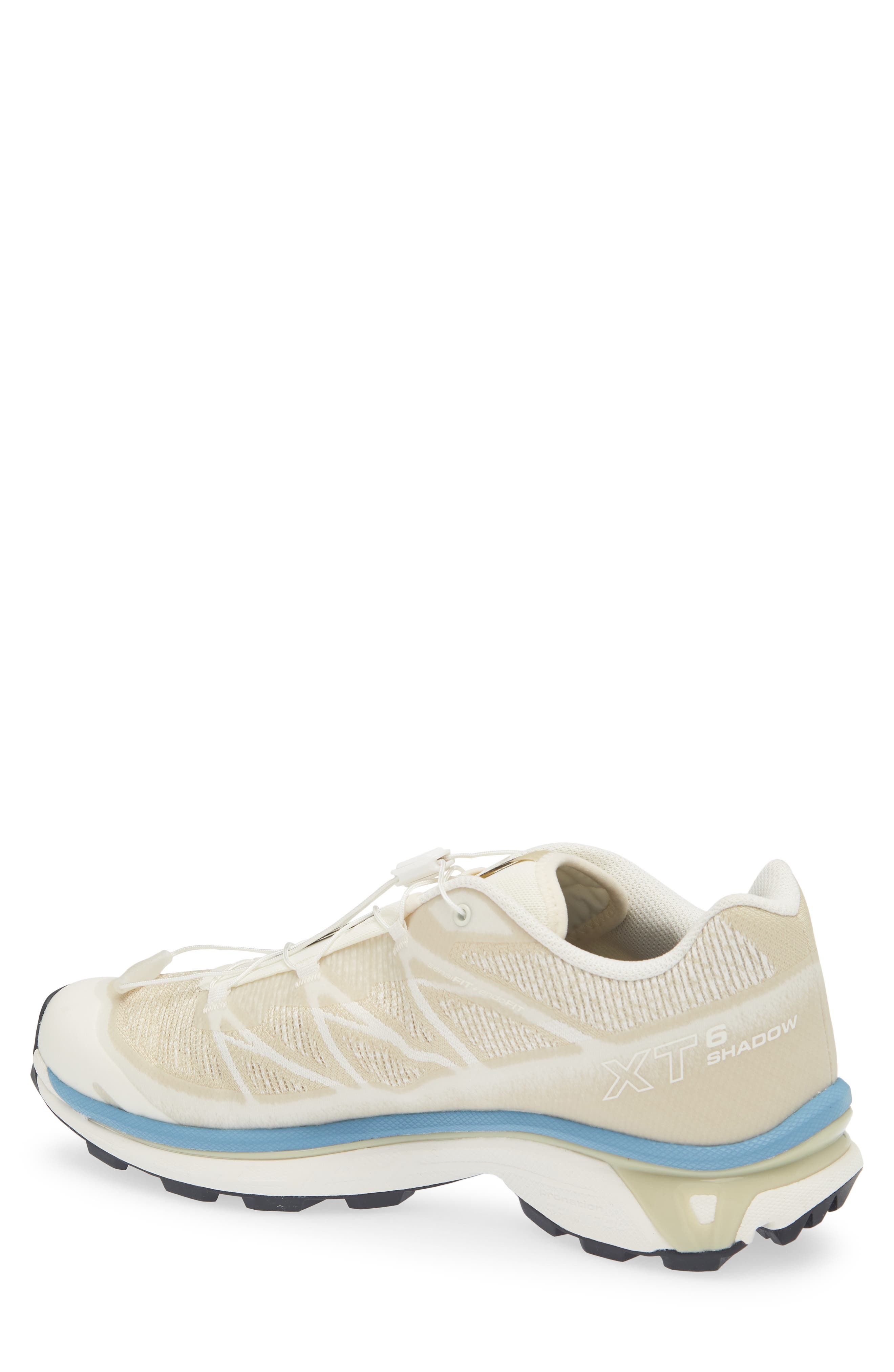 Salomon Gender Inclusive XT-6 Shadow Sneaker, Alternate, color, Vanilla/ Eucalyptus