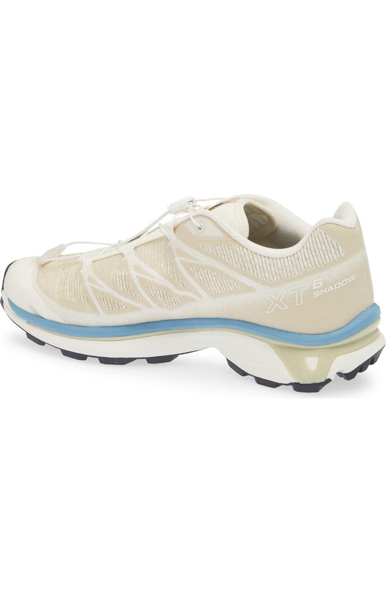 Salomon Gender Inclusive XT-6 Shadow Sneaker, Alternate, color, Vanilla/ Eucalyptus