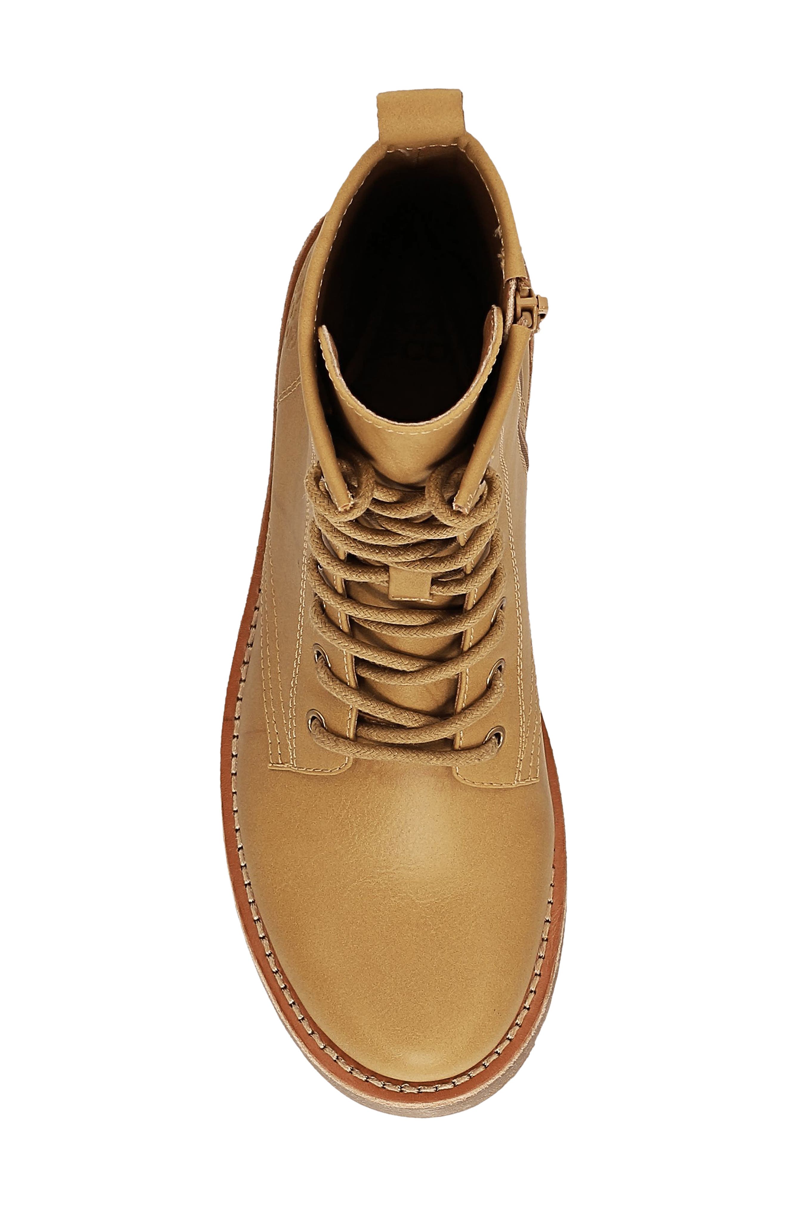 Chesnee Combat Boot, Alternate, color, BANANA
